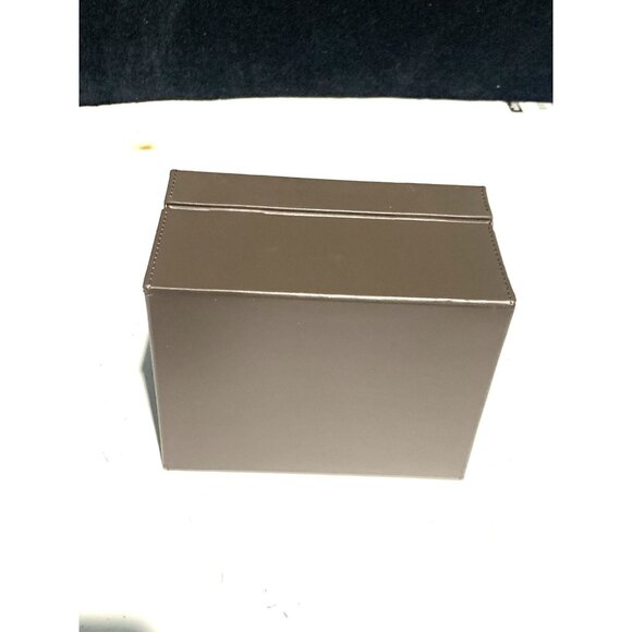 Baume & Mercier Watch Presentation Brown Cardboard Box Display Empty - Picture 11 of 12